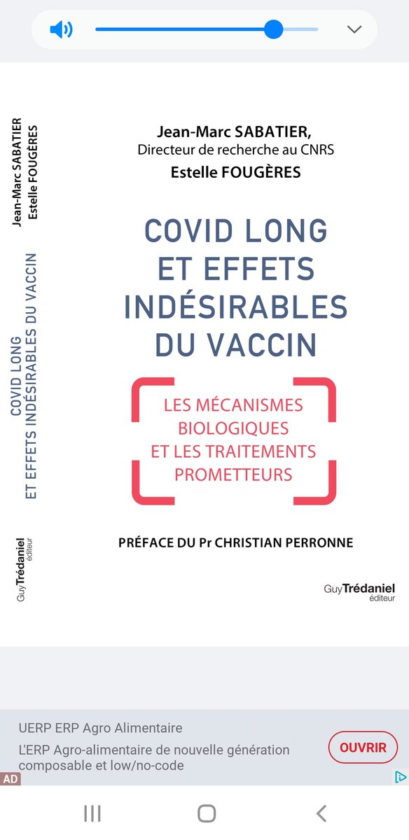 Il arrive enfin !
500 pages 

#vaccination #vaccin #vaccines #covidlong #LongCovid #VitaminD #vitaminddeficiency #vaccineinjuries #VaccineSideEffects #SPIKE #SPIKOPATHY #SARS2 #sarscov2 #sra #AT1R #epilepsie #covid #alzheimer #parkinson #dementia #children #charcot #cardiopathie