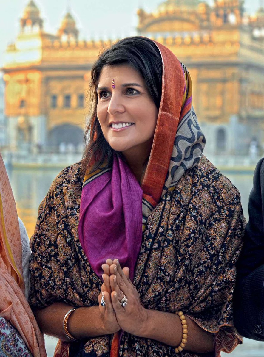 Nikki Haley believes in RSS ideology as she belongs to India.