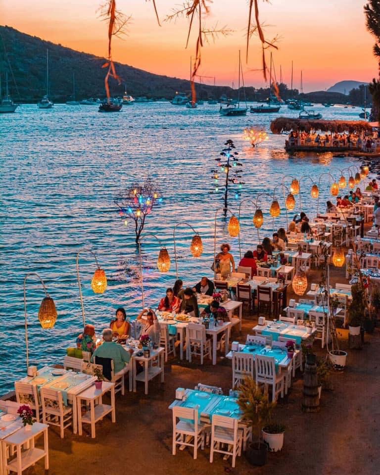 Bodrum, Gümüşlük, Turkey 🇹🇷 Dinner here - Yes or No?