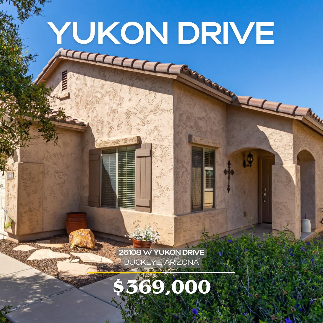 If You're A First Time HomeBuyer, The Carol Royse Team Has The Perfect Home For YOU! 🏡 Beautiful spacious and open home nestled in the peaceful community of Festival Foothills. Buy This Home, We'll Buy Yours!* 
#FirstTimeHomeBuyer #BuckeyeAZ #carolroyseteam #yourhomesold