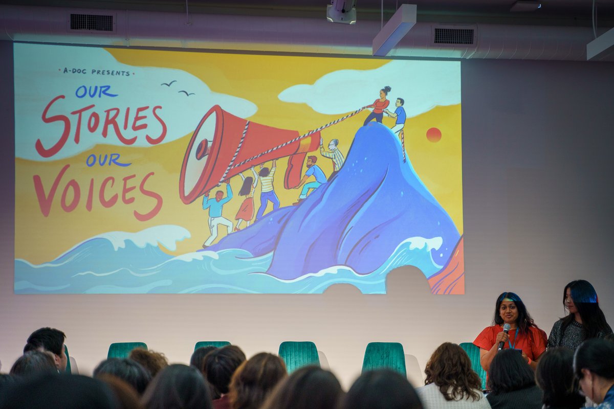 AADocNetwork's tweet photo. We’re still reminiscing about our incredible time at the 2024 @CAAM Fest Filmmaker Summit!✨ #ourstoriesmatter https://t.co/IUqvlvEmi4