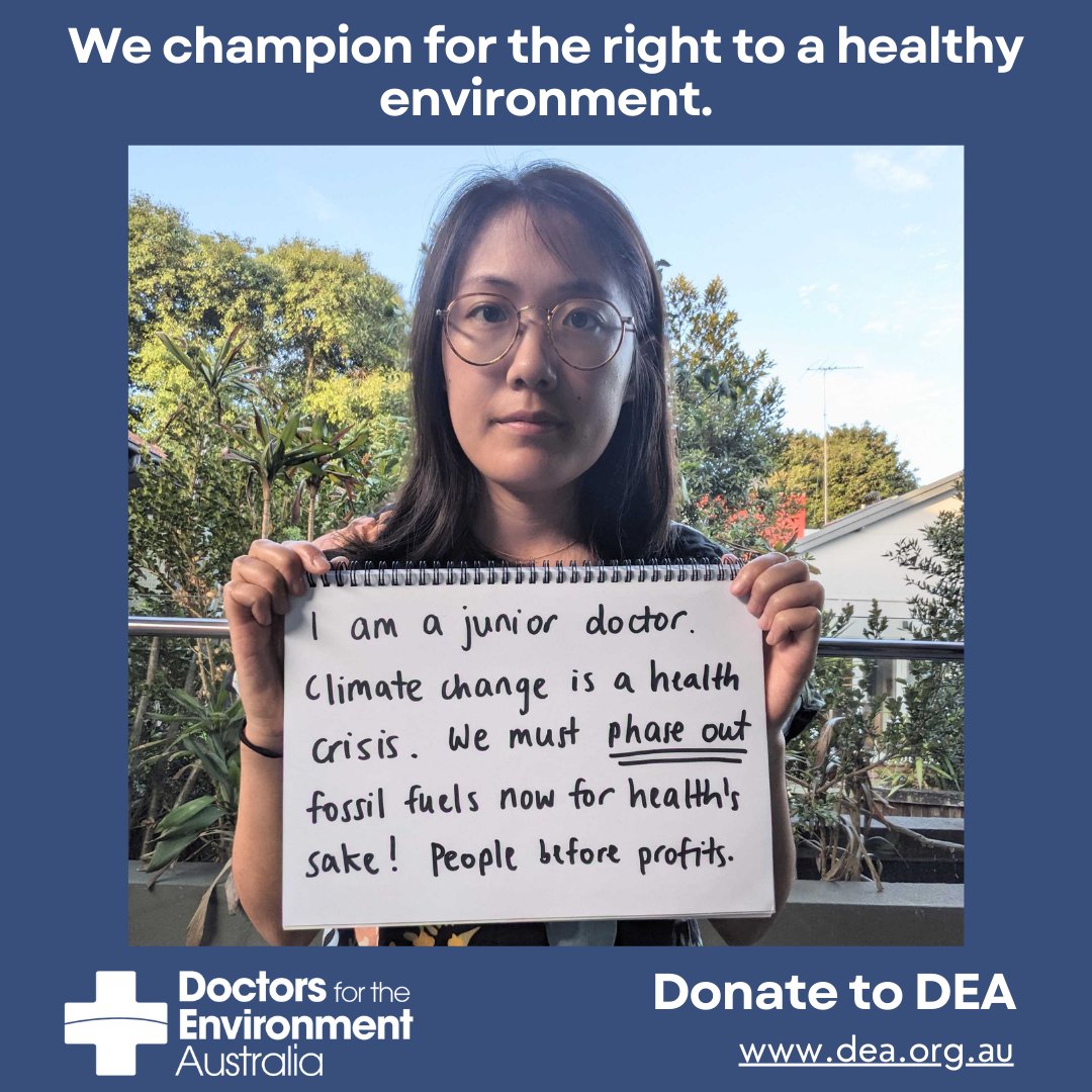 Doctors for the Environment works to educate our peers, the public and our politicians on the urgent need to protect our planet's health. Donate today to support the doctors supporting a healthy environment …-environment-australia.grassrootz.com/donate-to-doct…