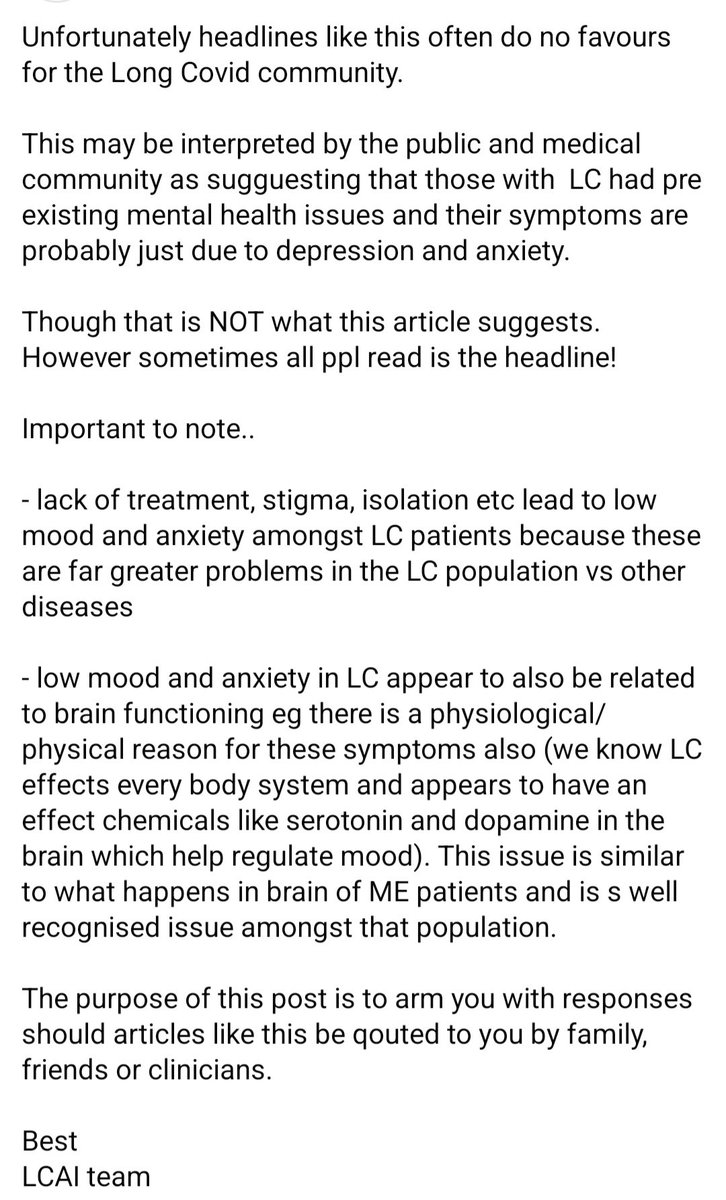 forbes.com/sites/anuradha… See our response in relation to the attention grabbing headline of this article. #LongCovid #anxiety #misrepresentation #LongCovidKids