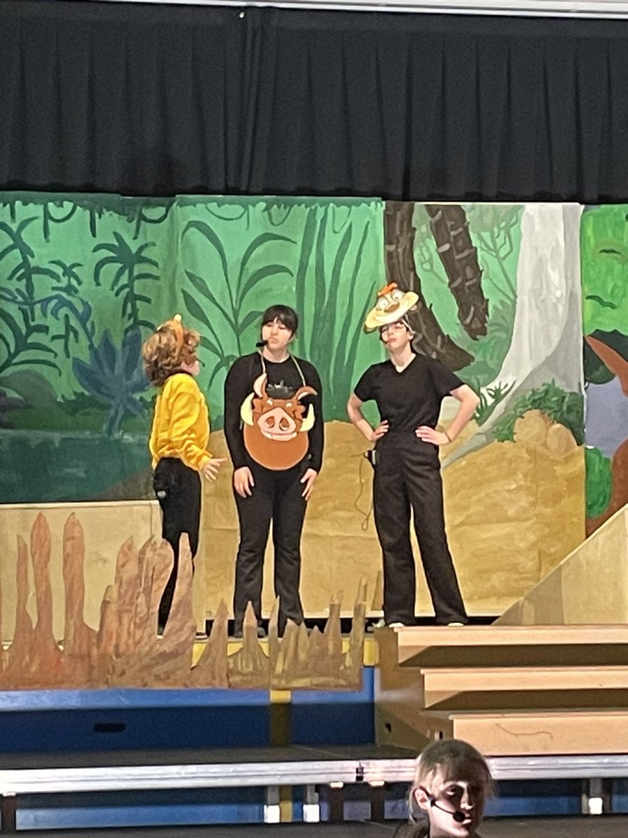 The Lion King Musical Production is a spectacular event of artistic excellence! We are so thrilled by our talented students and the showcase of their dedicated hard work! Bravo! #ecsdfaithinspires <a href="/EdmCathSchools/">ECSD</a>