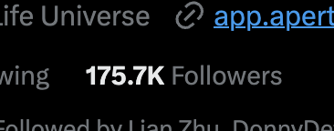 aperture_intern's tweet photo. We're calling off TGE if we can't get @ApertureFinance to 200K followers. https://t.co/o1KiJUXVzW