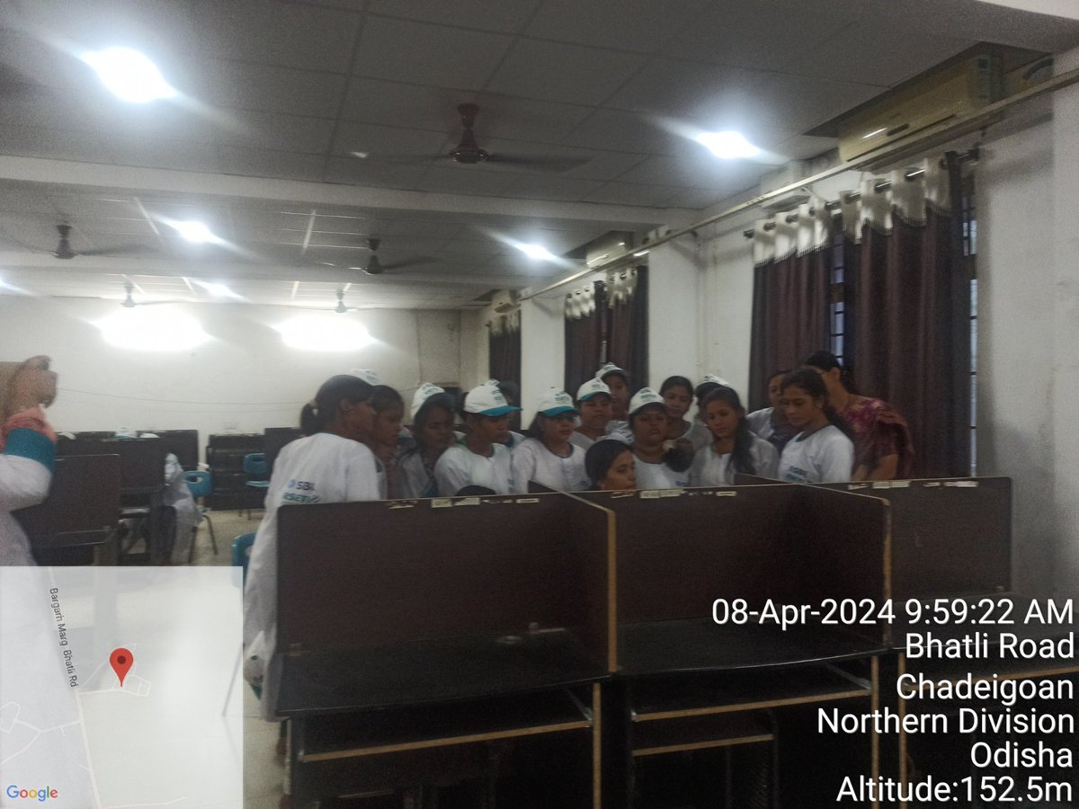 Computer training to women of near by villages...