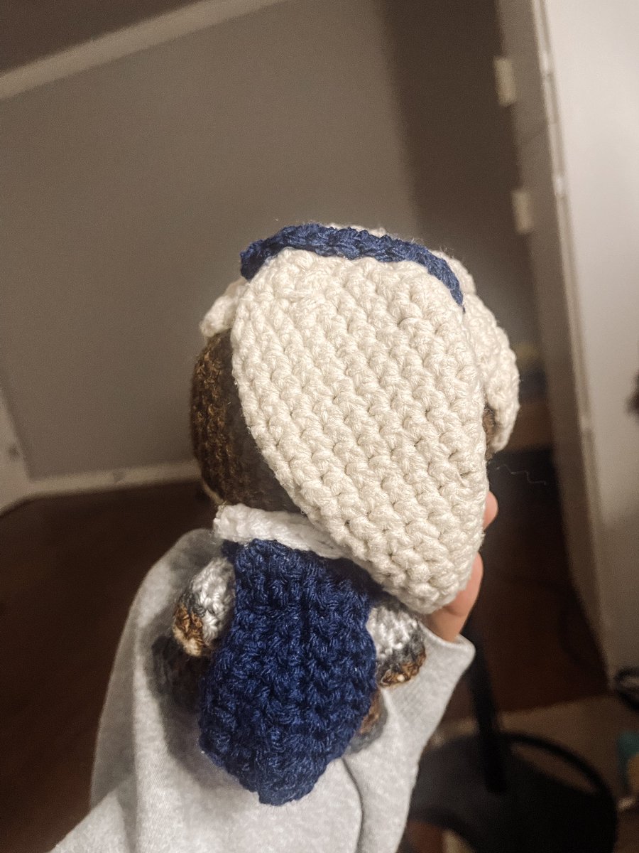 crocheted sova! 🧶