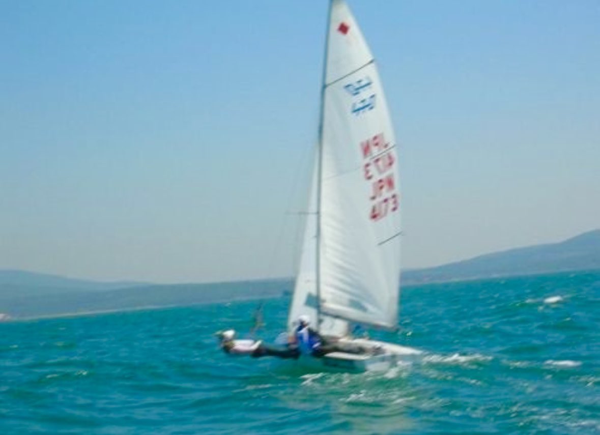 When I was a university student, I won a sailing competition and