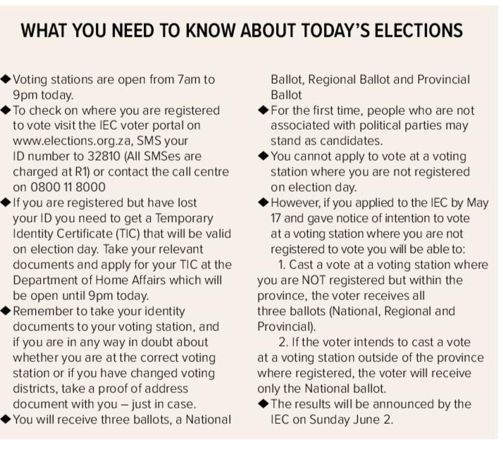 Here’s what you need to know ahead of the elections.
#ElectionSA2024