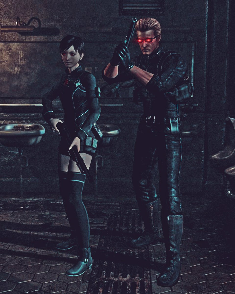 Albert Wesker and Rebecca Chambers Resident Evil 0 - Wesker Mode