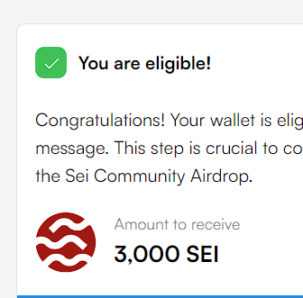 I have qualified to $SEI airdrop thanks to @seiyansnft!