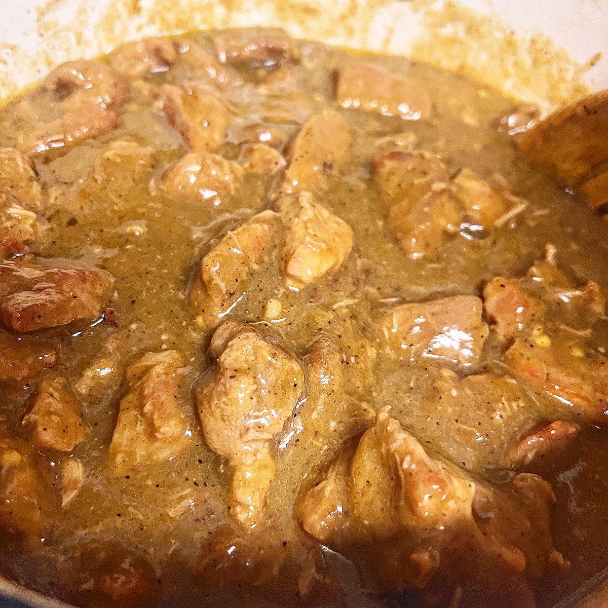 diertheone's tweet photo. Chile verde. From a few days ago. https://t.co/WceUplAymA
