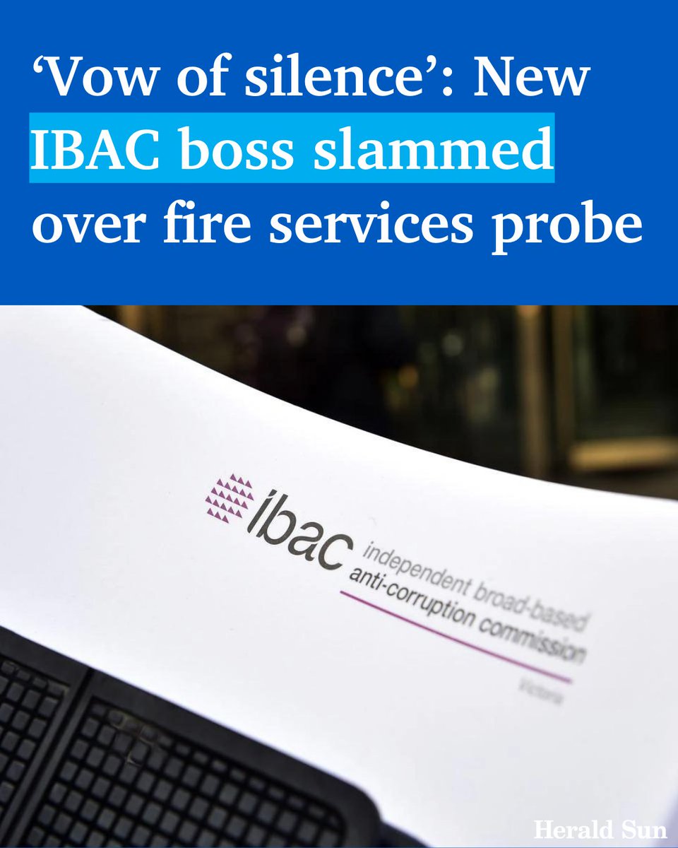 Victoria’s shadow Attorney-General has launched a scathing attack on the new boss of IBAC, accusing her of sleeping on the job as he demanded answers over a secretive probe into the state’s fire services. > bit.ly/3VtVi0F