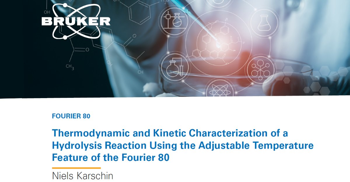 Are you working in polymer science, reaction monitoring, or enzyme kinetics and looking for a powerful, flexible & cryogen-free NMR spectroscopy solution? Download our last app note here: goto.bruker.com/3WZMrF2 #NMR #Polymer #ReactionMonitoring #Enzyme