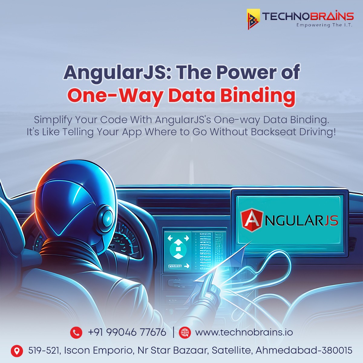 TechnobrainsS's tweet image. Embrace the Power of One-Way Data Binding with AngularJS!
Ready to drive your app development to new heights?
📞 +91 99046 77676
🌐 technobrains.io
#AngularJS #AngularDevelopmentCompany #WebDevelopment #DataBinding #TechInnovation #SimplifyYourCode #FutureOfTech