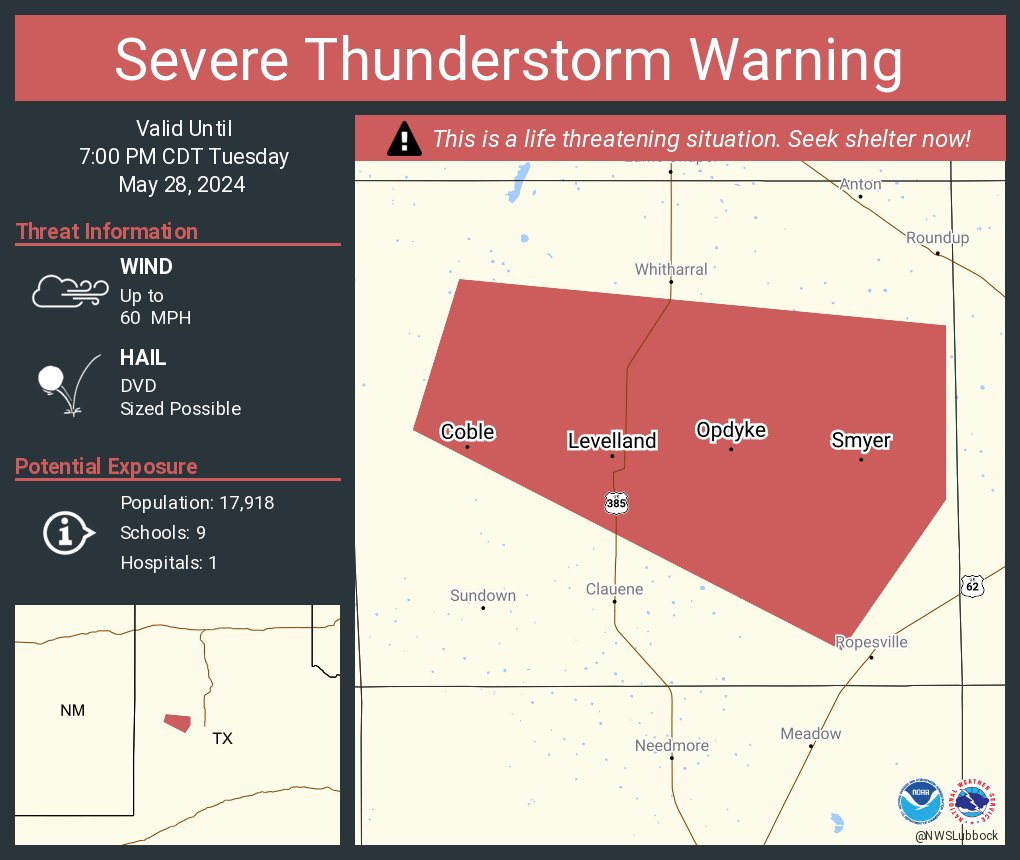 NWS Severe Tstorm tweet media