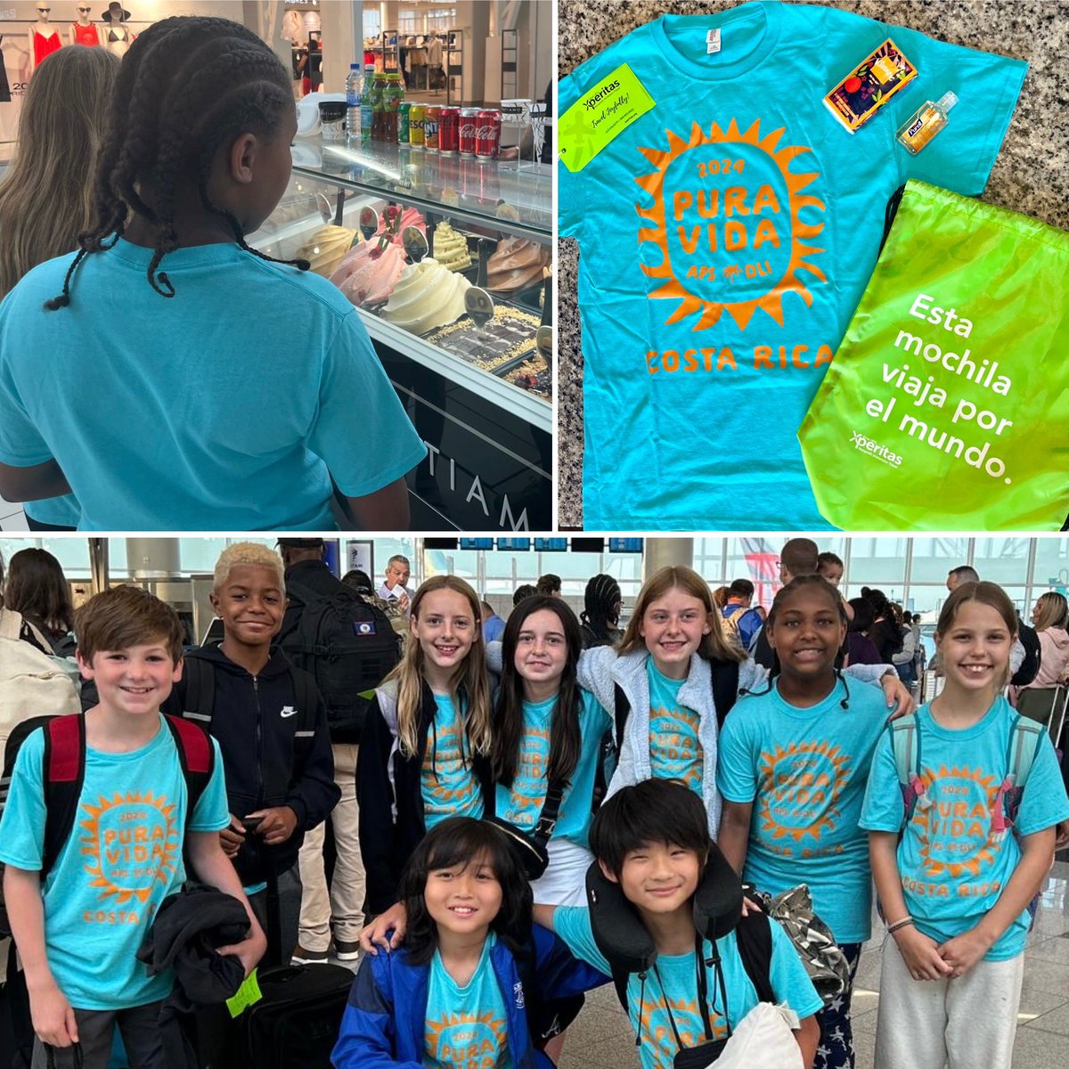 These @apsupdate DLI 5th Graders (and their backpacks) are traveling the 🌎 with @XperitasOrg for our 1st DLI Study Abroad and Home Stay in Costa Rica! @TommyUsherAPS @apssupt