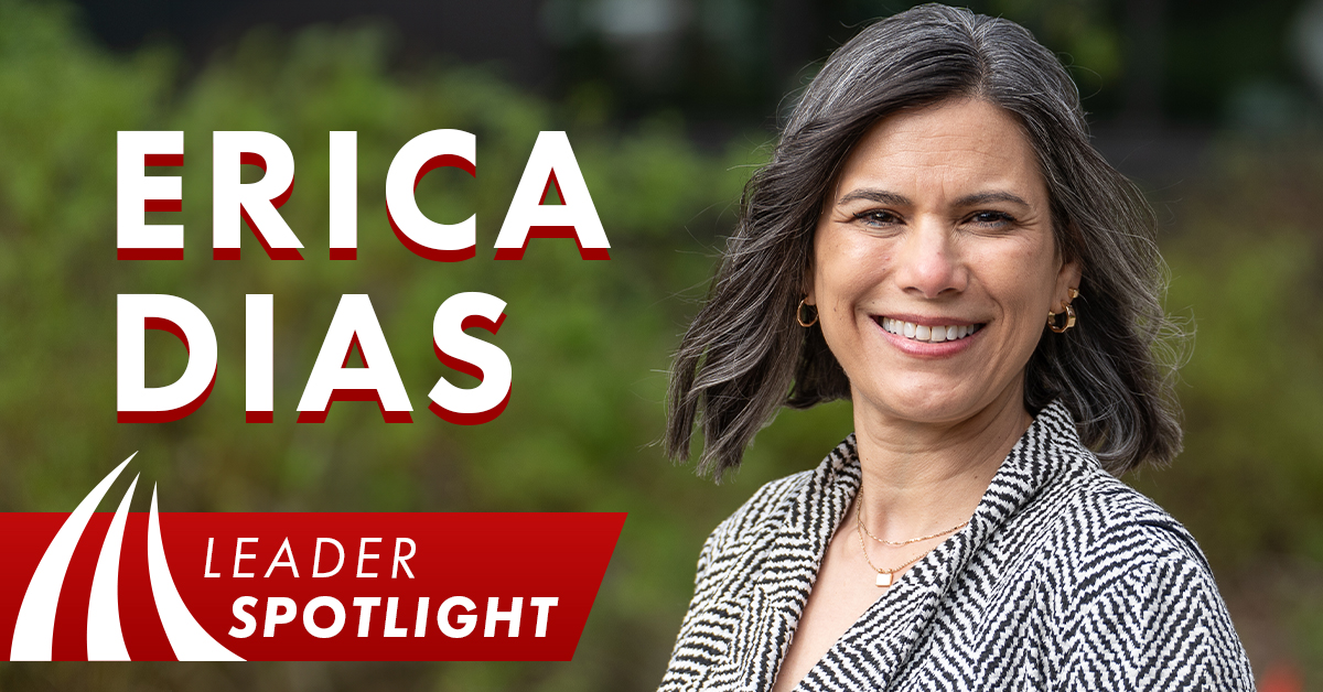 EvCCPresident's tweet image. Long-time Everett resident Erica Dias is the @EverettCC Associate VP of Campus Operations. She oversees the teams that keep campus running and is working on two major projects right now that will change the face of #EvCC and north Everett. #leaderspotlight everettcc.edu/administration…