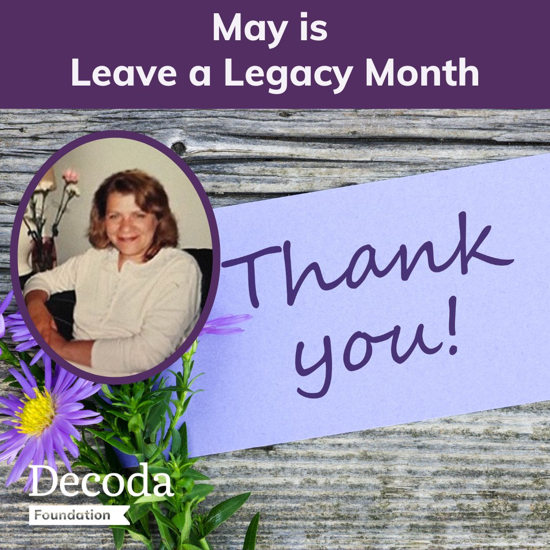 💌 May is #LeaveALegacyMonth—a national initiative to encourage people to leave a gift through #PlannedGiving.
👉Read a legacy donor's story:  
 decoda.ca/sheron-austins…
 
To arrange a legacy gift to literacy in BC, contact ghanney@decoda.ca or 604.681.4199 X404 

#GiftOfLiteracy