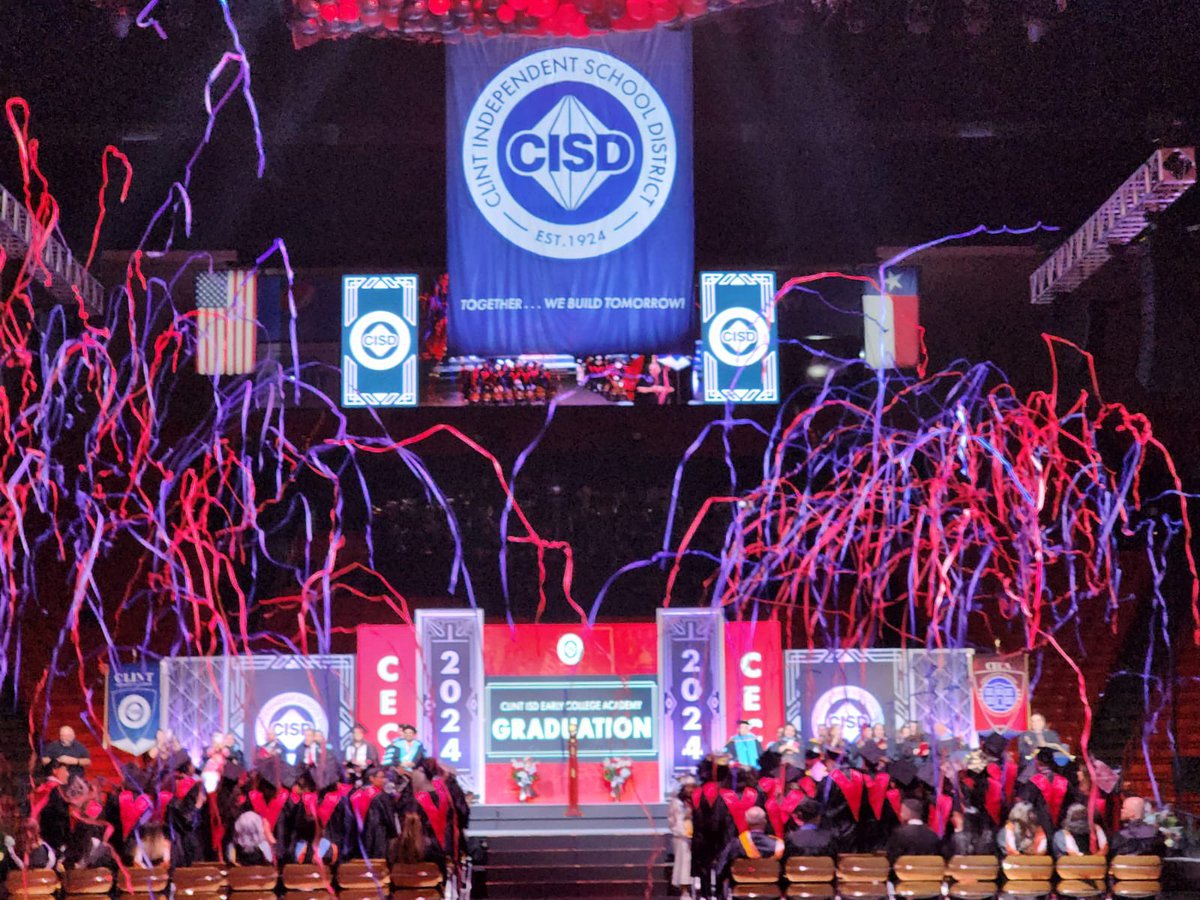 Today, CECA celebrated their graduation! Congrats to our 2024 Graduates! 🎓 

Full Gallery: clintisd.smugmug.com/2023-2024/May/…

#ClintISD100
#WeAreClintISD