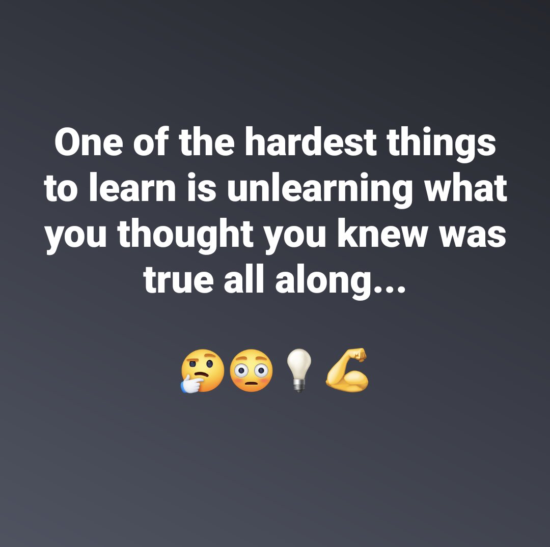 Boy ain't that the truth.

#moretolearn #truth #truthhurts #unlearn #growthmindset #InfiniteBanking  #lifelessons  #lifehack #LifeInsurance #dividends