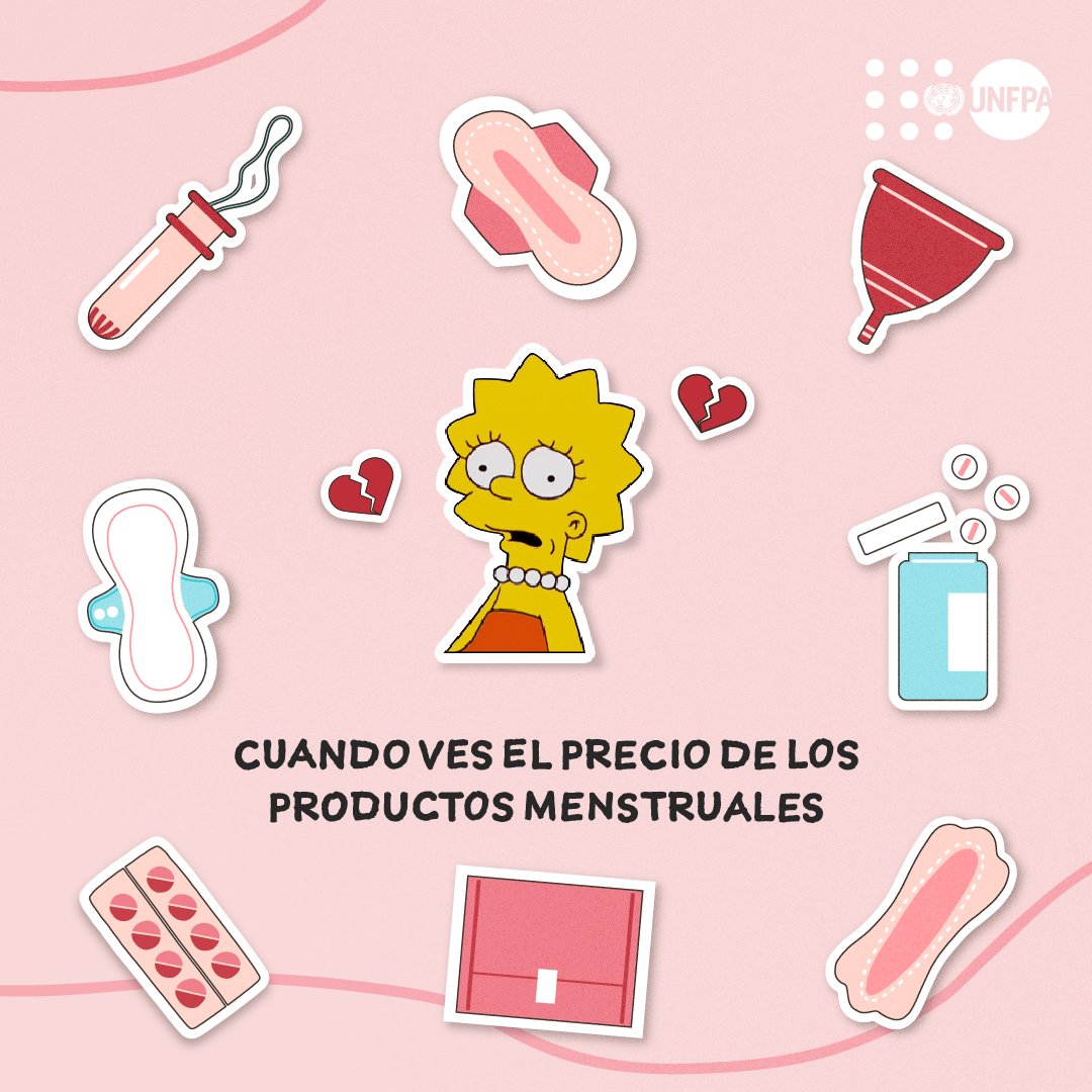 📣 Todas las personas tienen el derecho a acceder a productos menstruales. Te invitamos a conocer qué es lo que UNFPA está haciendo para alcanzar un mundo respetuoso con la mestruación: unf.pa/mlh #MenstrualHygieneDay