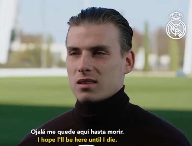 Andriy Lunin. 🤍🔙