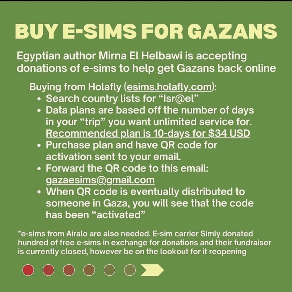indiespicee's tweet photo. Contact Representatives: https://t.co/KPgzrBvDwE

Support Families in Gaza (Rafah): https://t.co/WRmrpPbY7s

Donate E-Sims: https://t.co/5N2u9hnJFX

BDS: https://t.co/orBuhHWC0x

Amplify Pali voices: @Hind_Gaza @wizardbisan @azaizamotaz9 @m7mdkurd https://t.co/MdhDt7XCzt