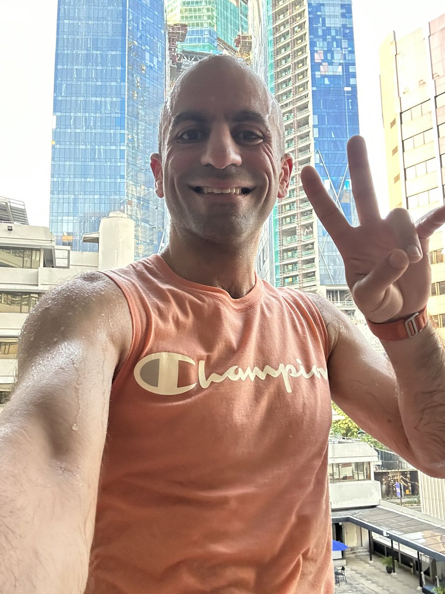 Day 2 of my running adventures in Malaysia 🇲🇾 Alhamdullilah 15km 6am run done in KLCC Park under the scorching sun in Kuala Lumpur! It ain’t easy that’s for sure. But as they say, ‘no pain, no gain’. Upwards & onwards! Have an absolutely amazing day!