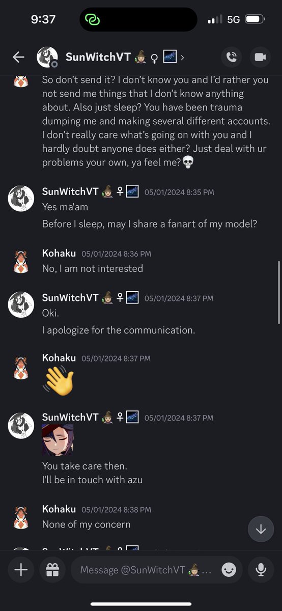 I have never exposed anyone on here because I don’t think that’s right but at this point it’s pissing me off. 
About SunwitchVT
🧵 down below.