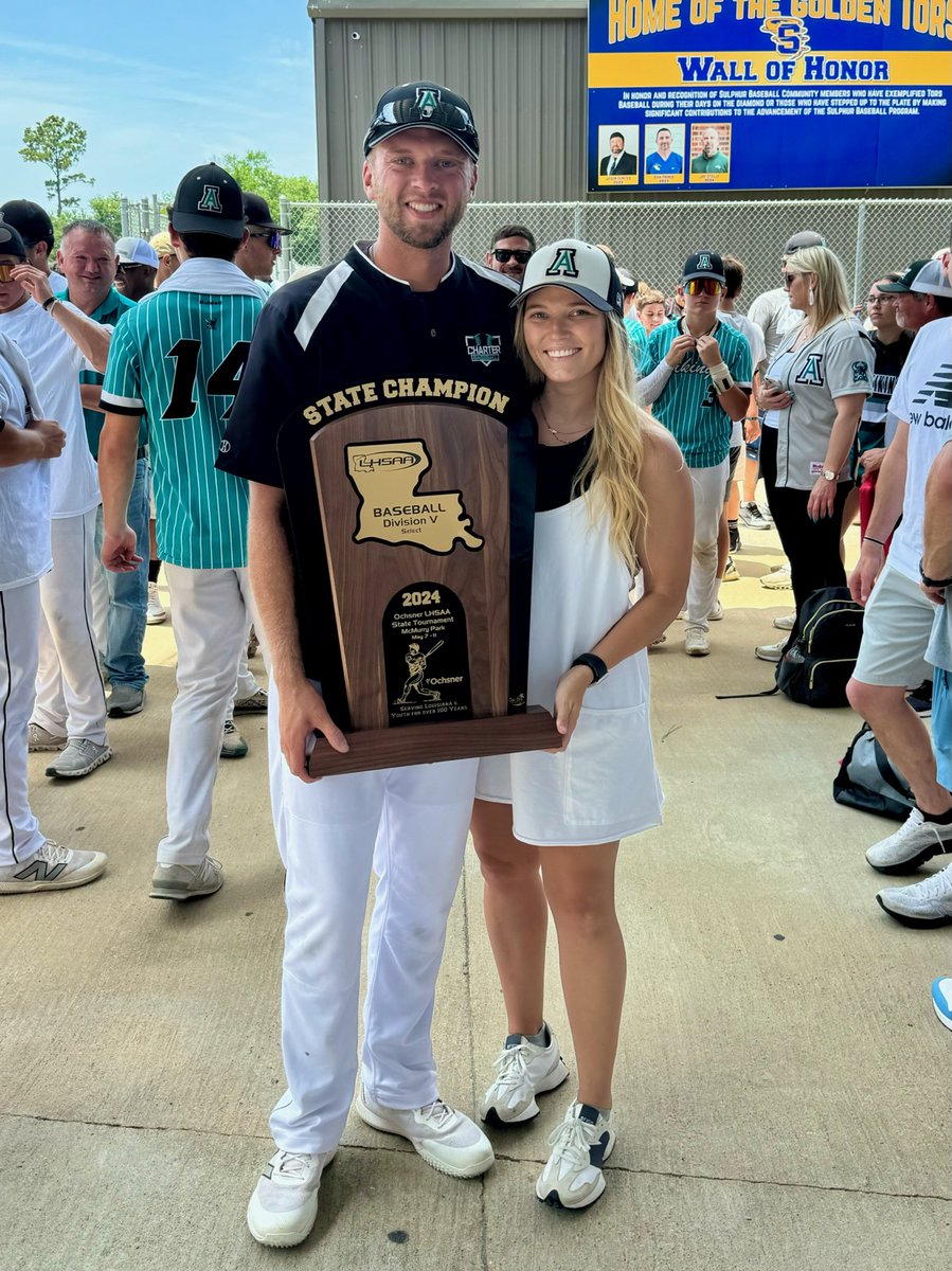 Todd_Sharp's tweet photo. Excited to have Tanner Craft join Captain Shreve as a teacher and baseball coach.  

Tanner played at Benton under Coach JD Stephens winning 4 District titles graduating in 2016.

2016 he was 1-4A MVP
1st Team All-District Pitcher
2nd Team All-State Pitcher
1st Team All-City Pitcher

2015 1st Team All-Dist Pitcher
All-State Hon Mention Pitcher
1st Team All-City Pitcher

Played at LSUS 2016-2018

Assistant Coach at Avoyelles Public Charter 2022-2024 where they won Division V Select State Title.

Coach Craft married Alexis in December of 2023.