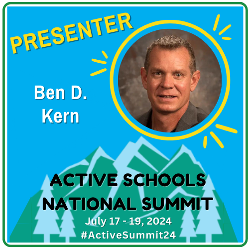 The 2024 Active Schools National Summit keeps getting better! Join Ben Kern at their session "Physical Education and Physical Activity Policy Implementation in the US: Using Data to Advocate for Increased Student Access"
For more details to register visit: activeschoolsus.org/nationalsummit/
