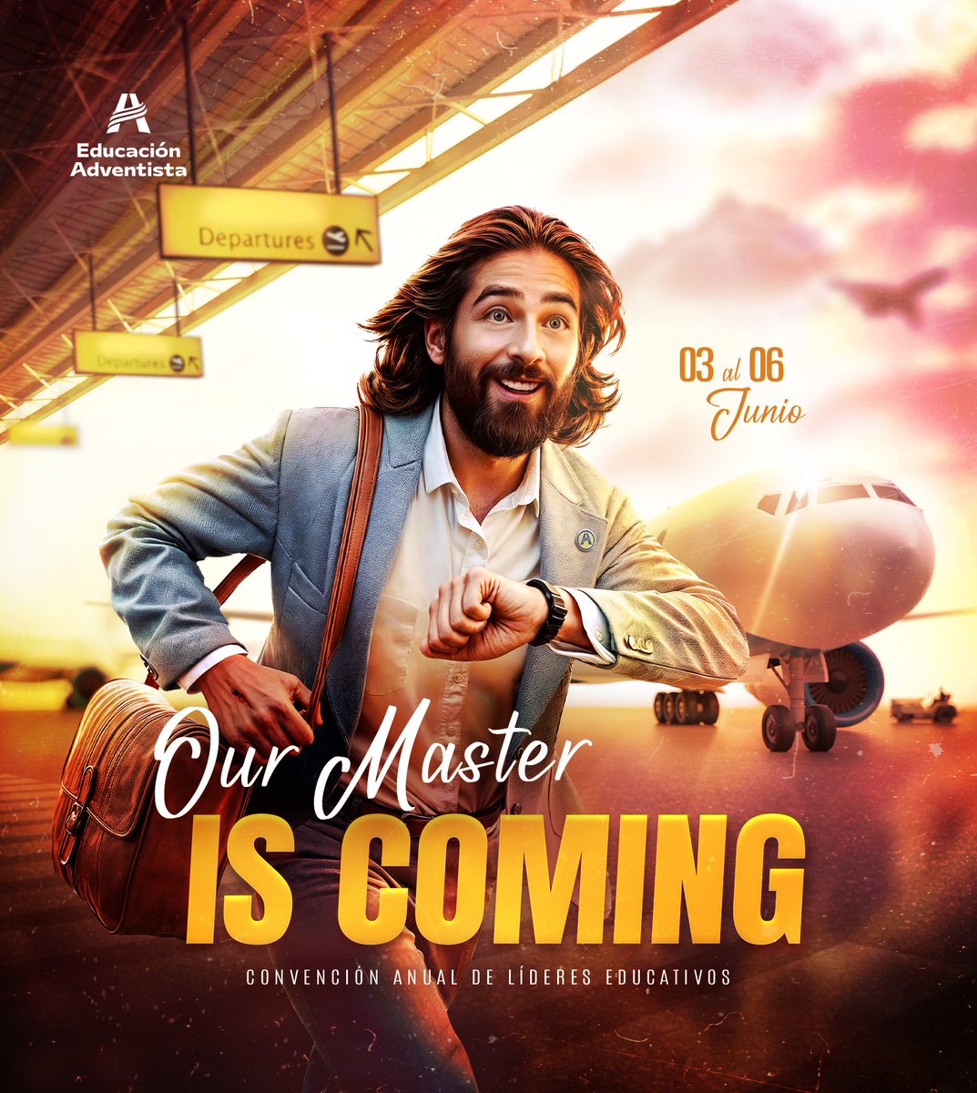 🛄 ¡𝗟𝗼 𝗾𝘂𝗲 𝗲𝘀𝘁𝗮𝗯𝗮𝘀 𝗲𝘀𝗽𝗲𝗿𝗮𝗻𝗱𝗼! #CADEUPN ✈️ El mundo necesita líderes como tú 🫵🏼, que sirven con amor y preparan para la eternidad, un líder que apresura la venida de Cristo✨. Ha llegado el momento de juntos decir ¡𝗢𝘂𝗿 𝗠𝗮𝘀𝘁𝗲𝗿 𝗶𝘀 𝗖𝗼𝗺𝗶𝗻𝗴!. 🙏🏻