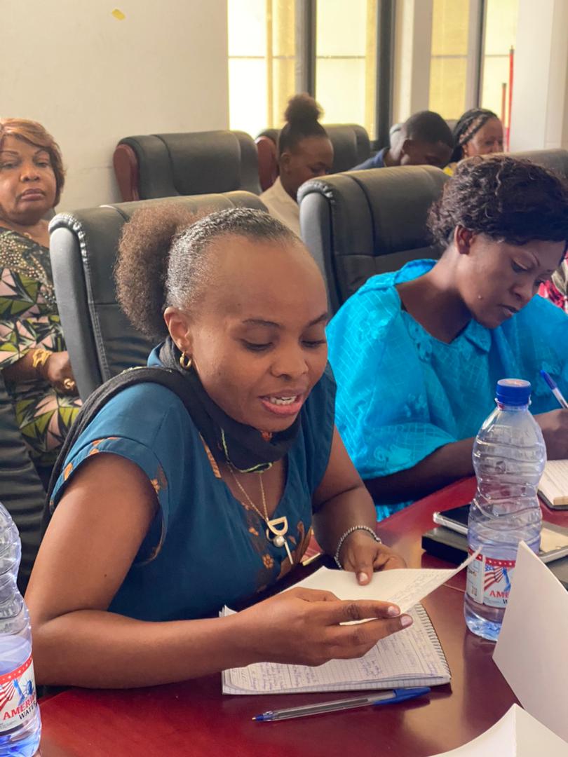 FspdRdc's tweet image. Dans le cadre du projet @VlfCongo  financé par les Affaires Mondiales Canada, exécuté par le @CarterCenter ; L'ONGDH @FspdRdc  a été représentée par Me Felly Diengo  et Mm  Marie Marie-claire Habamungu à l'atelier de formation Organisée par le Centre Carter le28/5/2024 à Kinshasa