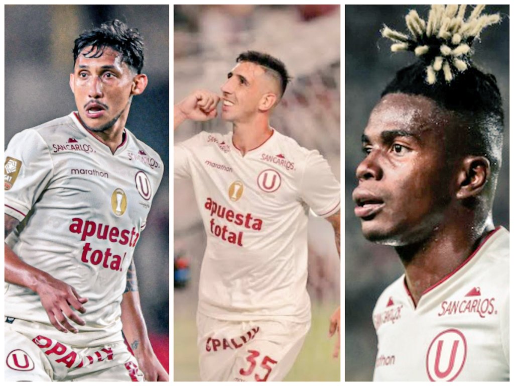 Las 3 peores contrataciones de @Universitario en el 1er semestre 2024.

1️⃣Christofer Gonzales
2️⃣Diego Dorregaray
3️⃣Segundo Portocarrero

El nivel de los dos primeros es de pobre para abajo. Quizá de los que más ganan en el plantel de la U y los que peor rendimiento han mostrado.