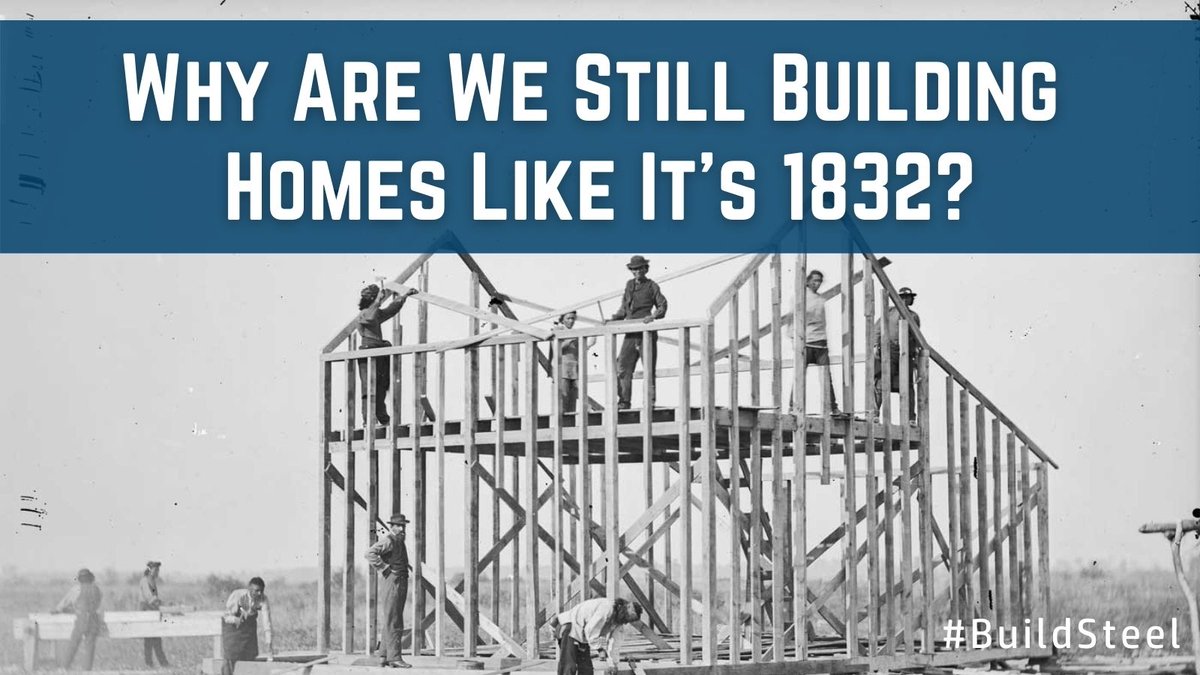 Today, professionals are working smarter by using steel to construct buildings that last longer than wood-framed structures. Learn more at ow.ly/qmAe50RY7QI
#BuildSteel #CFSteel #SteelFraming #Wood #Construction #BuildingMaterials