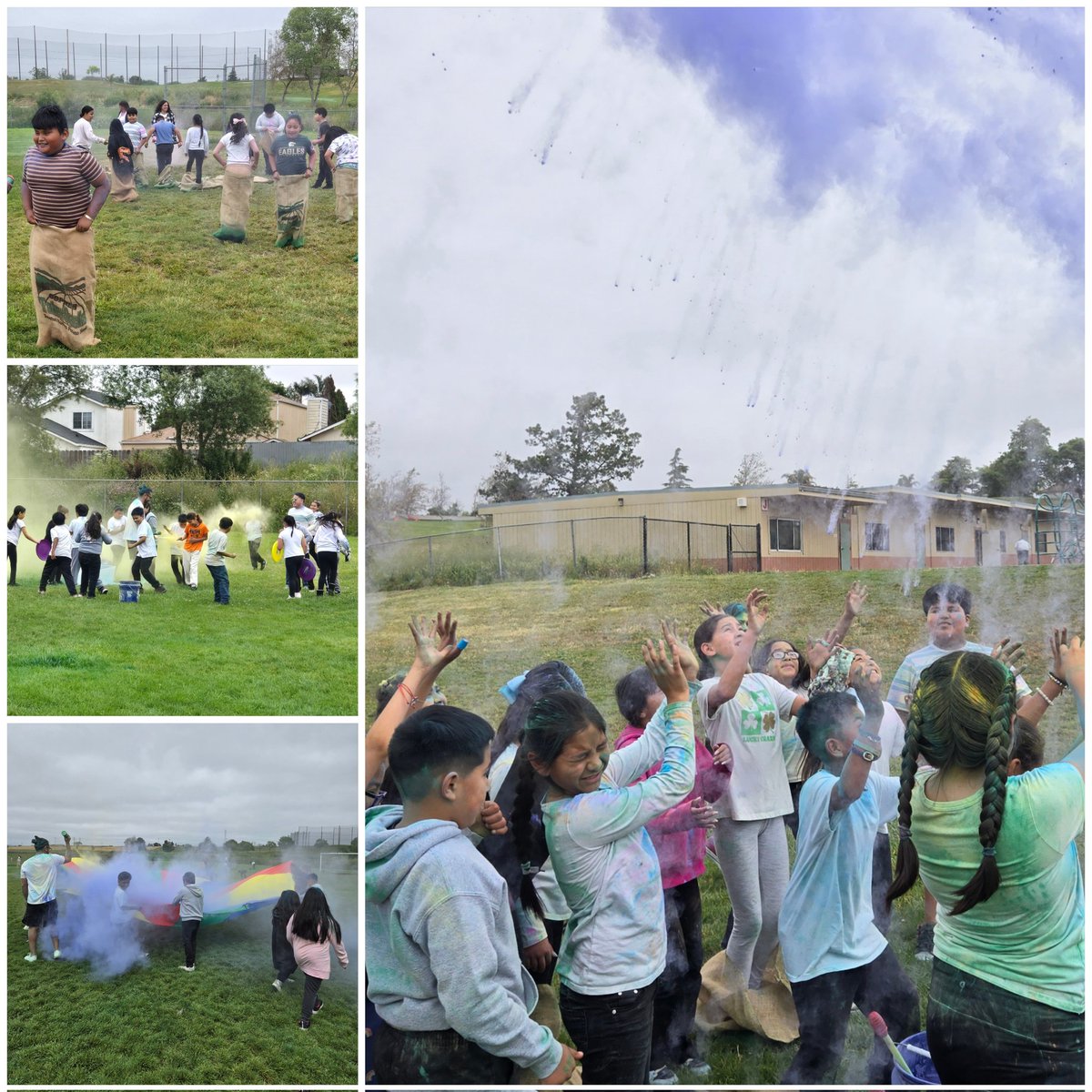 VRBEagles's tweet photo. 🌈Our PBIS Color Run was a huge success! Staff and students had an amazing time running, laughing, and getting covered in color. Thank you to everyone who participated and made this event unforgettable! #VRBStrong #AlisalFuerte https://t.co/j8VIqKwoDK
