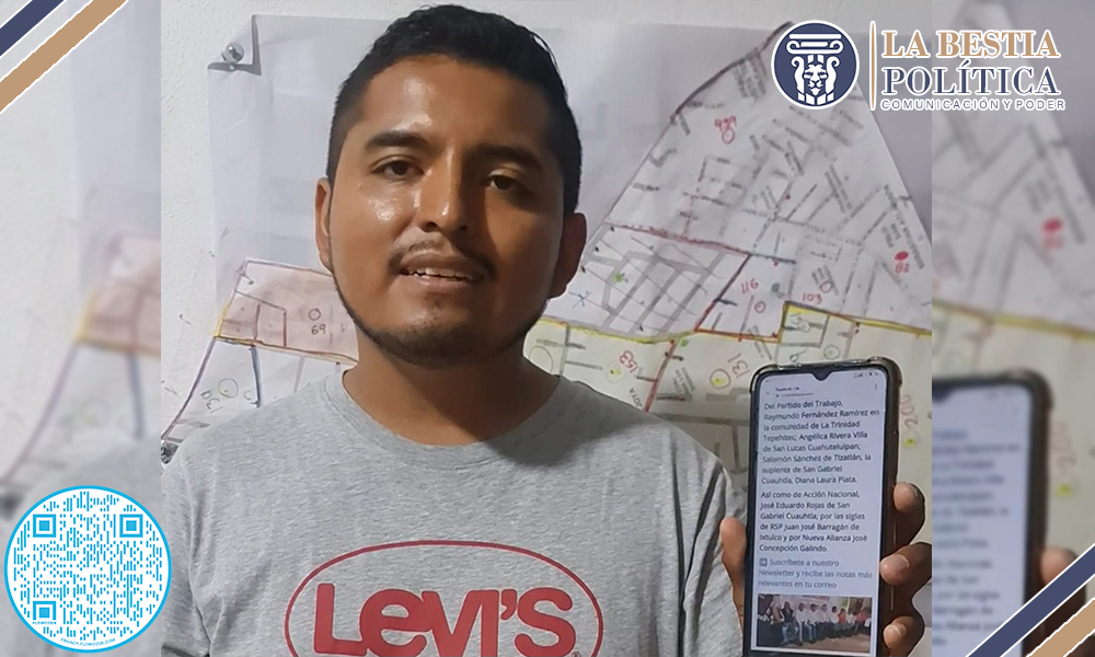 Reiteró su compromiso con <a href="/minervahdezmx/">Minerva Hernández</a> rumbo a la presidencia municipal de Tlaxcala: “Vamos firmes con Minerva Hernández y con su servidor a la presidencia de comunidad de San Gabriel. Vamos fuertes y vamos por Acción Nacional, no se dejen engañar.”