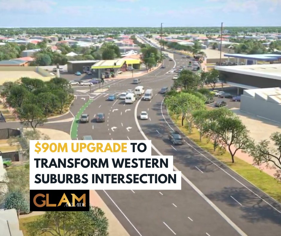 INTERSECTION UPGRADE: Detailed plans for the $90 million Beverley intersection overhaul have been released to the public. Watch the fly-through here >> hubs.la/Q02yJnbM0 #adelaide #glamadelaide #southaustralia