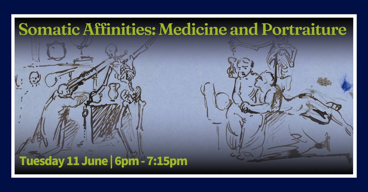 Medicine and portraiture have a long history 💊🖼️ Join us for this talk with Professor Ludmilla Jordanova who will explore the way healthcare professionals necessarily make careful visual appraisals and the concept of ‘somatic affinity’ → unimelb.me/3Ve2xtm