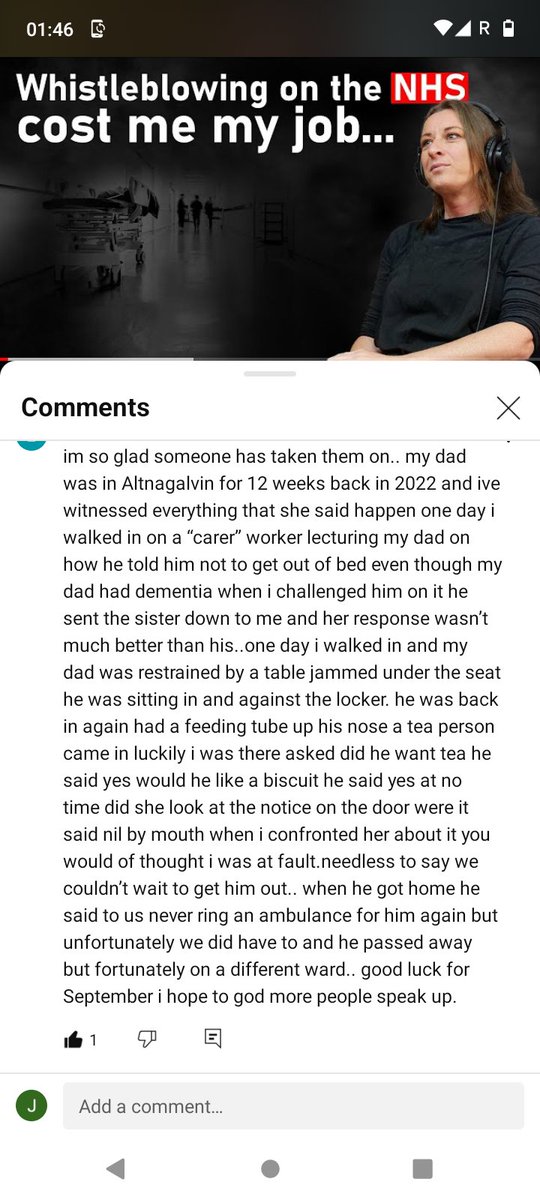 Joancorrigan1's tweet image. #westerntrust
@healthdpt 

Listen to the attached podcast 

Read the comments 

DOH are MONSTERS

@RobinSwann_MLA 
@niahealth 
@niexecutive 
@UTVNews 
@StephenNolan 
@adamcsmyth 
@BBCNewsNI 
@YahooNews