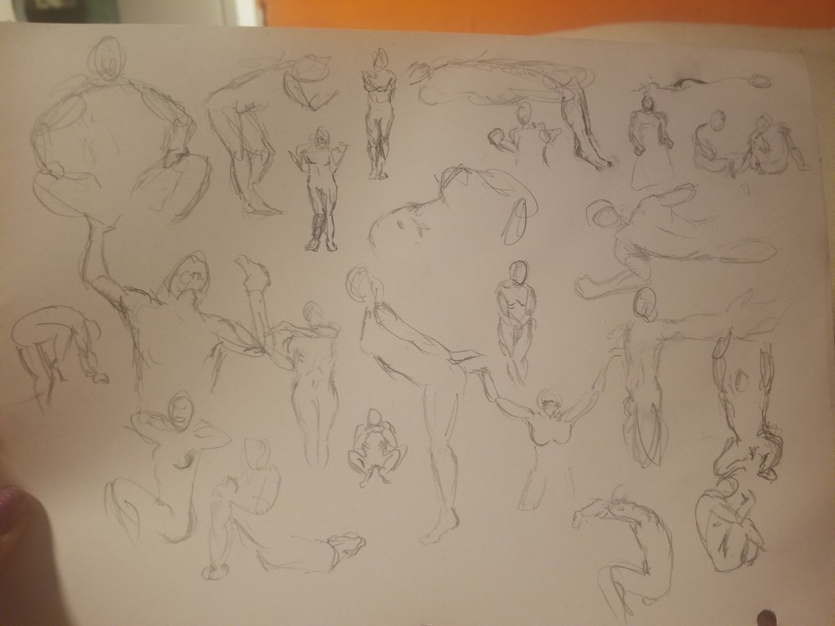 questwithac's tweet image. bsky.app/profile/sapien…

Gonna try to be more active with art and such here and on bsky! 
Some 30s animals and 60s human gesture sketches. 
#sketches
#drawing