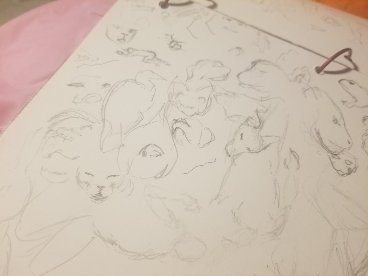 questwithac's tweet image. bsky.app/profile/sapien…

Gonna try to be more active with art and such here and on bsky! 
Some 30s animals and 60s human gesture sketches. 
#sketches
#drawing