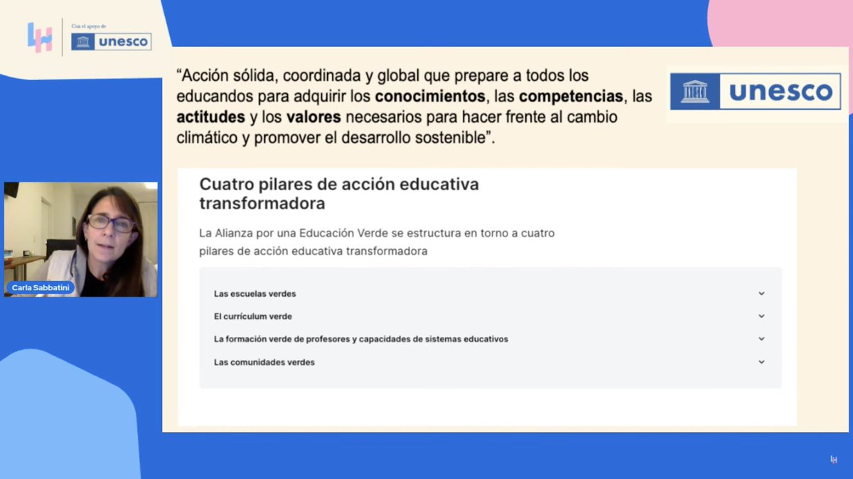 pzamoraats's tweet image. Hoy la sesión 4 en la  #CertificaciónDocenteODS de #LearningByHelping con apoyo de #Unesco hemos llenado la #mente y el corazón con #ideas #sustentable para cambiar de manera positiva nuestro mundo por medio de la #Educación