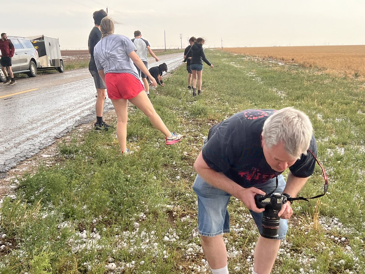 Purdue EAPS SPOTTR (@eaps_spottr) on Twitter photo Hunting for hailstones in a field near Petit, TX. Largest found was 3.0 in. Hunting for hailstones in a field near Petit, TX. Largest found was 3.0 in.