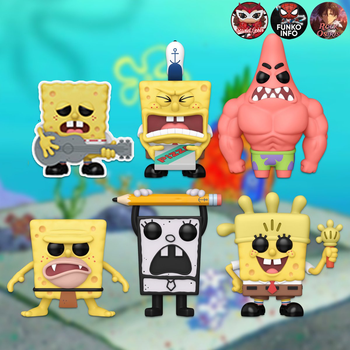 Now live at Amazon! The new SpongeBob Funko POPs! Grab them below ~
Linky ~ fnkpp.com/AmSpo
#Ad #Spongebob #FPN #FunkoPOPNews #Funko #POP #POPVinyl #FunkoPOP #FunkoSoda