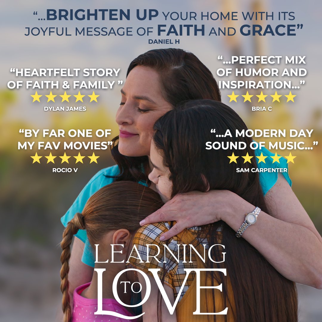 These reviews speak for themselves, add this heartwarming story of faith and grace to your watchlist IMMEDIATELY! ✨ Stream 'Learning to Love' anytime on Great American Pure Flix.