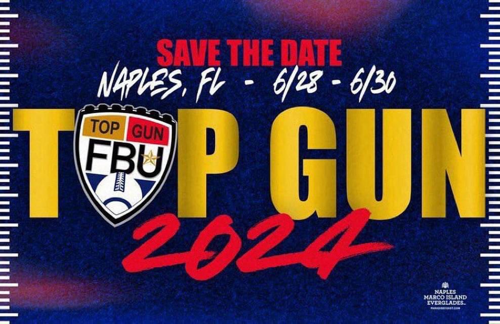 Rubio Long Snapping is excited to once again be a part of the FBU TOP Gun Camp June 28-29 in Naples, FL. This camp is open to ALL Class of 2025, 2026, 2027, 2028 & 2029 Long Snappers! 2025 will also be competing for a spot to play in the All-American Bowl. Register with