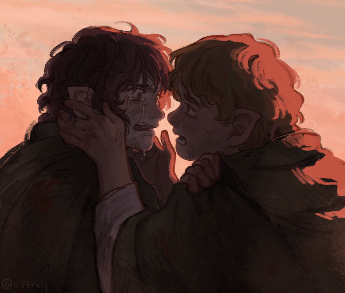 aaaand color! #samfro #lotr