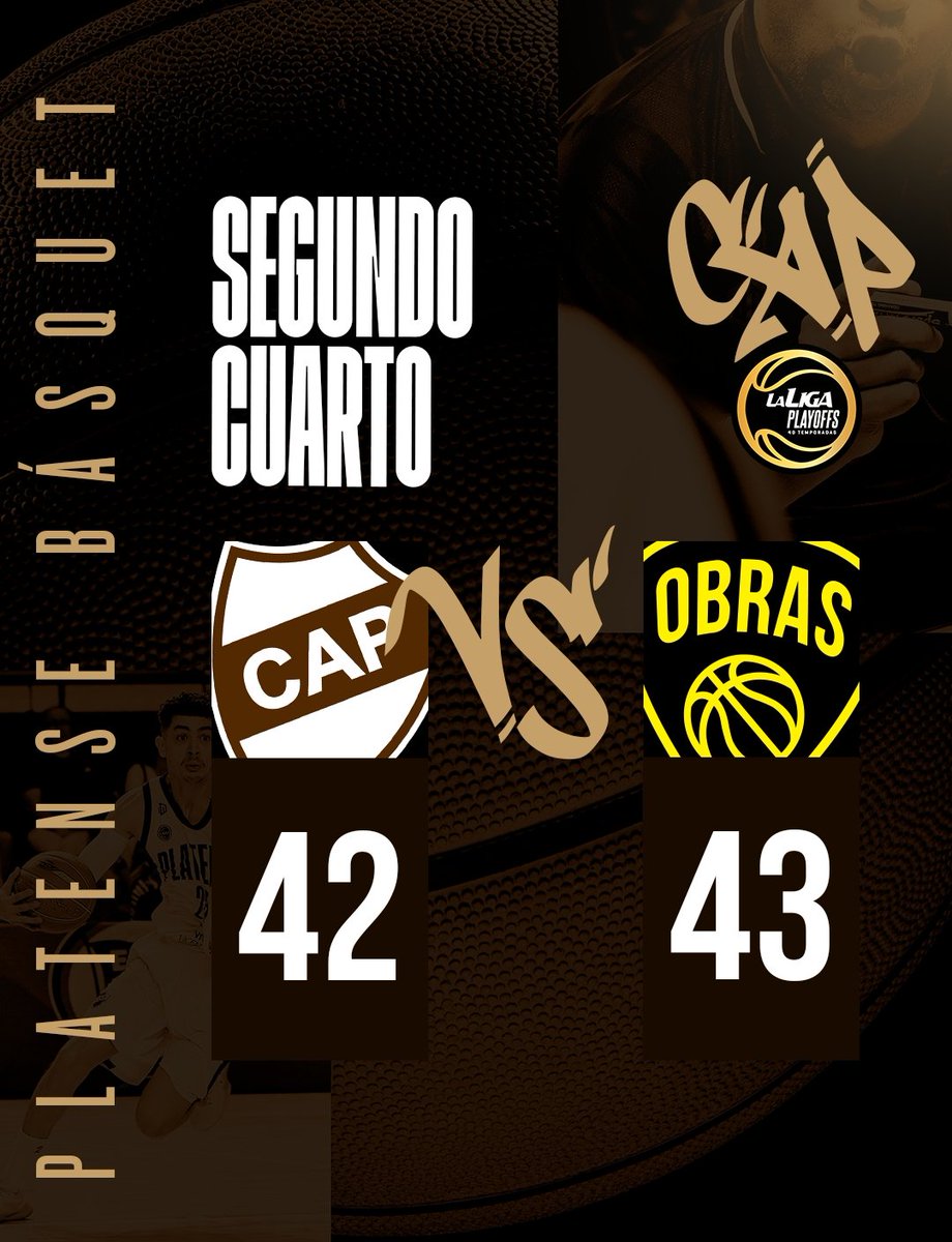 🏀#PlayoffsLaLiga40🔛⏱️ #Final2C 📌 Luego de haber tomado la delantera y conseguir una máxima de 8, #Platense tuvo un mal cierre. 📊 Eric Flor: 12 pts, 3 reb y 2 as. 📊 Quintrell Thomas: 12 pts y 4 reb. #VamosCalamares🦑